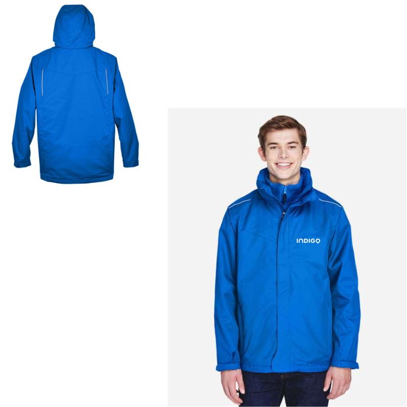 MANTEAU 3 EN 1 AVEC DOUBLURE EN MOLLETON POUR HOMME